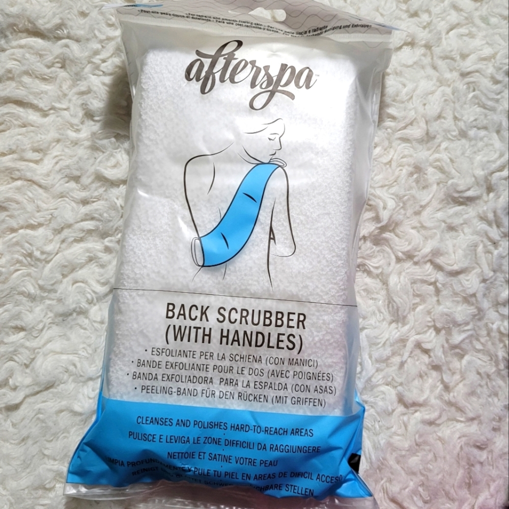 Afterspa Back Scrubber With Handles